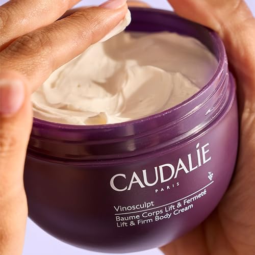 Caudalie Vinosculpt Lift & Firm Body Cream, Smoothing, Toning and Firming, with Shea Butter, 8.4 oz